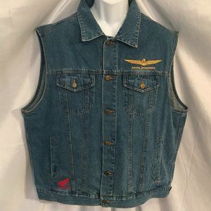 Honda Goldwing Denim Activewear Riders Vest